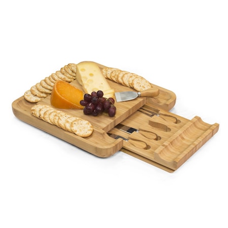 Commercial Chef Cheese Board Premium Bamboo Kitchen Cutting Board Wood Set Charcuterie Platter Serving Tray CHB401